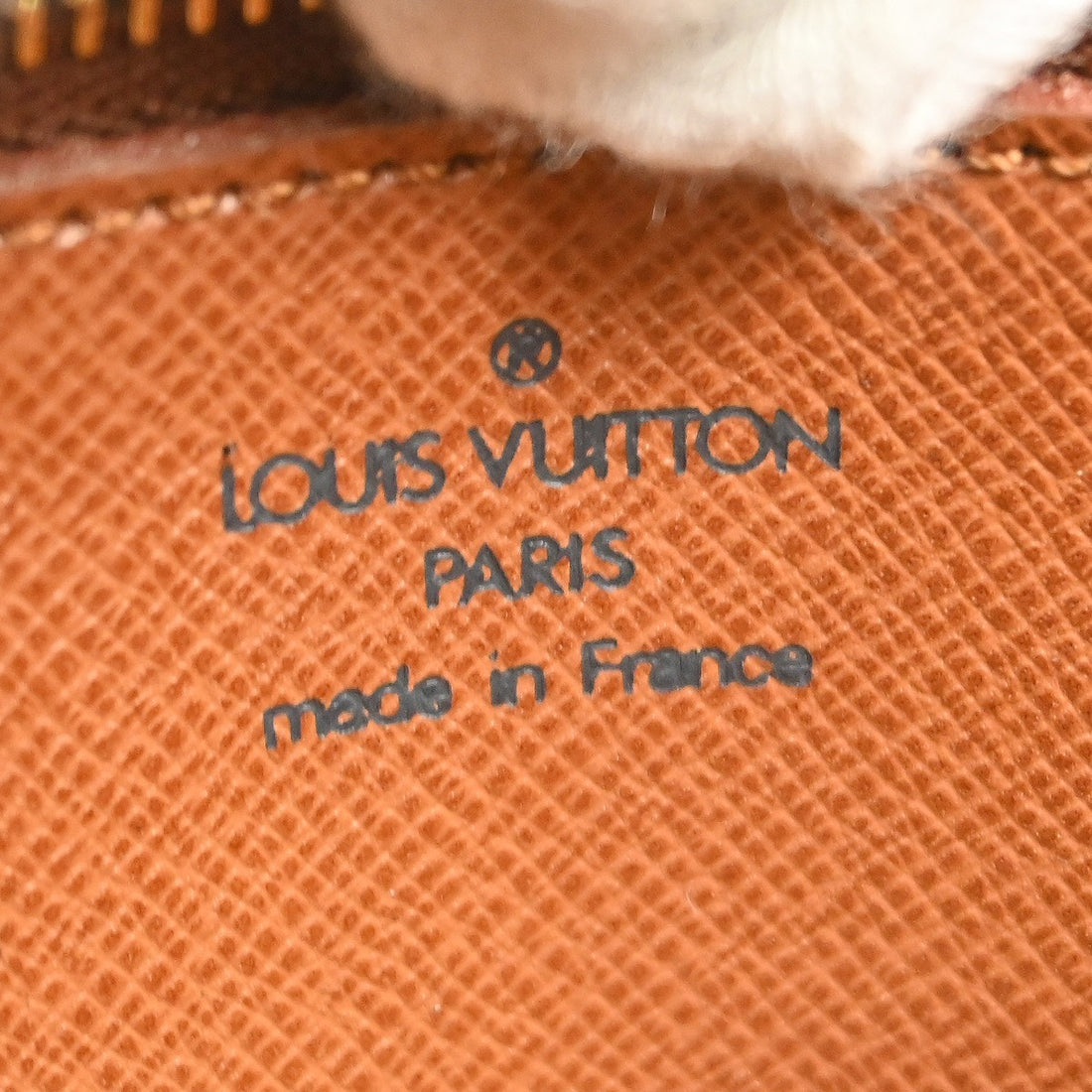 Pochette Louis Vuitton Marly Dragonne GM Vintage in Tela Monogram