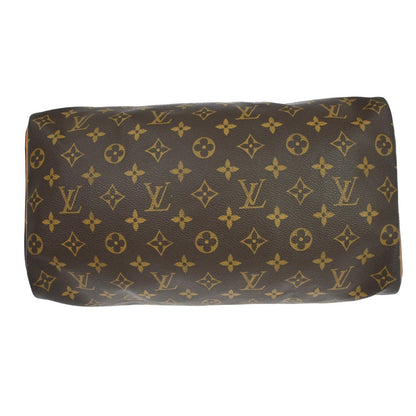 Louis Vuitton Speedy 35 Handbag Purse Monogram Iconica