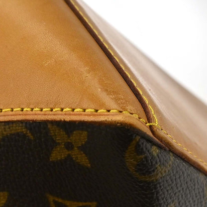 Borsa Louis Vuitton Cabas Mezzo Vintage in Tela Monogram Marrone