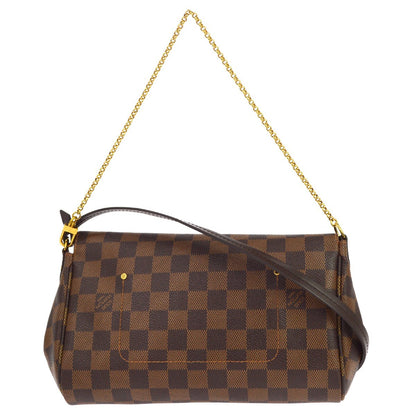 Louis Vuitton Damier Favorite MM Shoulder Bag Vintage
