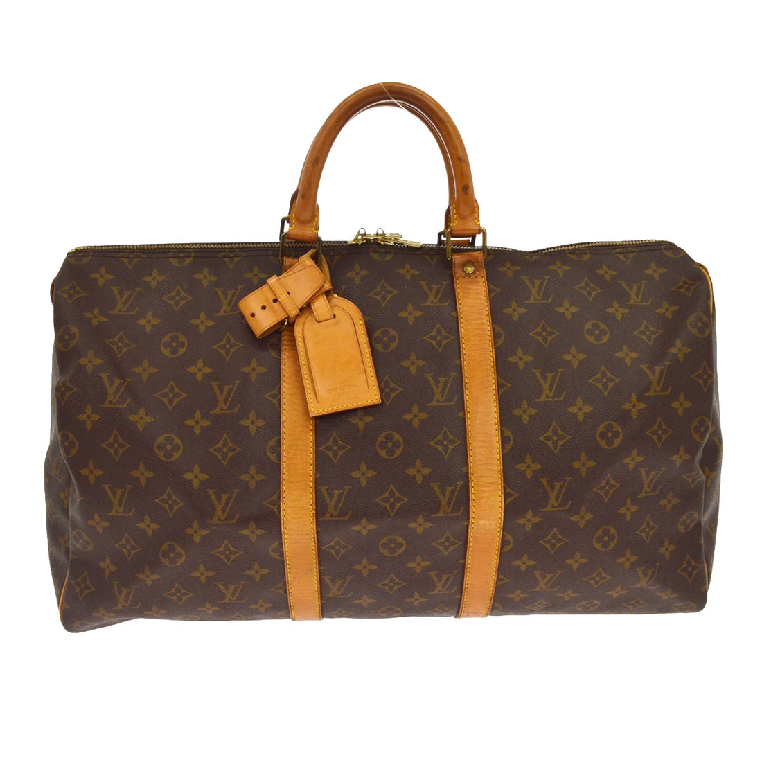 Borsa Louis Vuitton Keepall 50 Vintage da Viaggio in Tela Monogram — Buone Condizioni · Rif. VI038