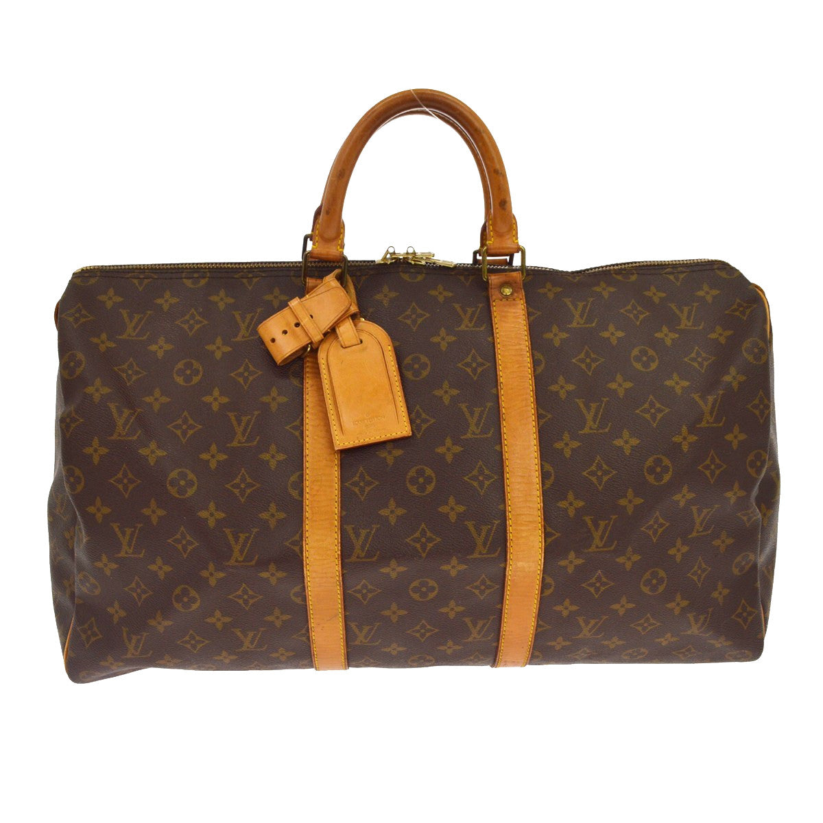 Louis Vuitton Keepall 50 Travel Handbag Monogram