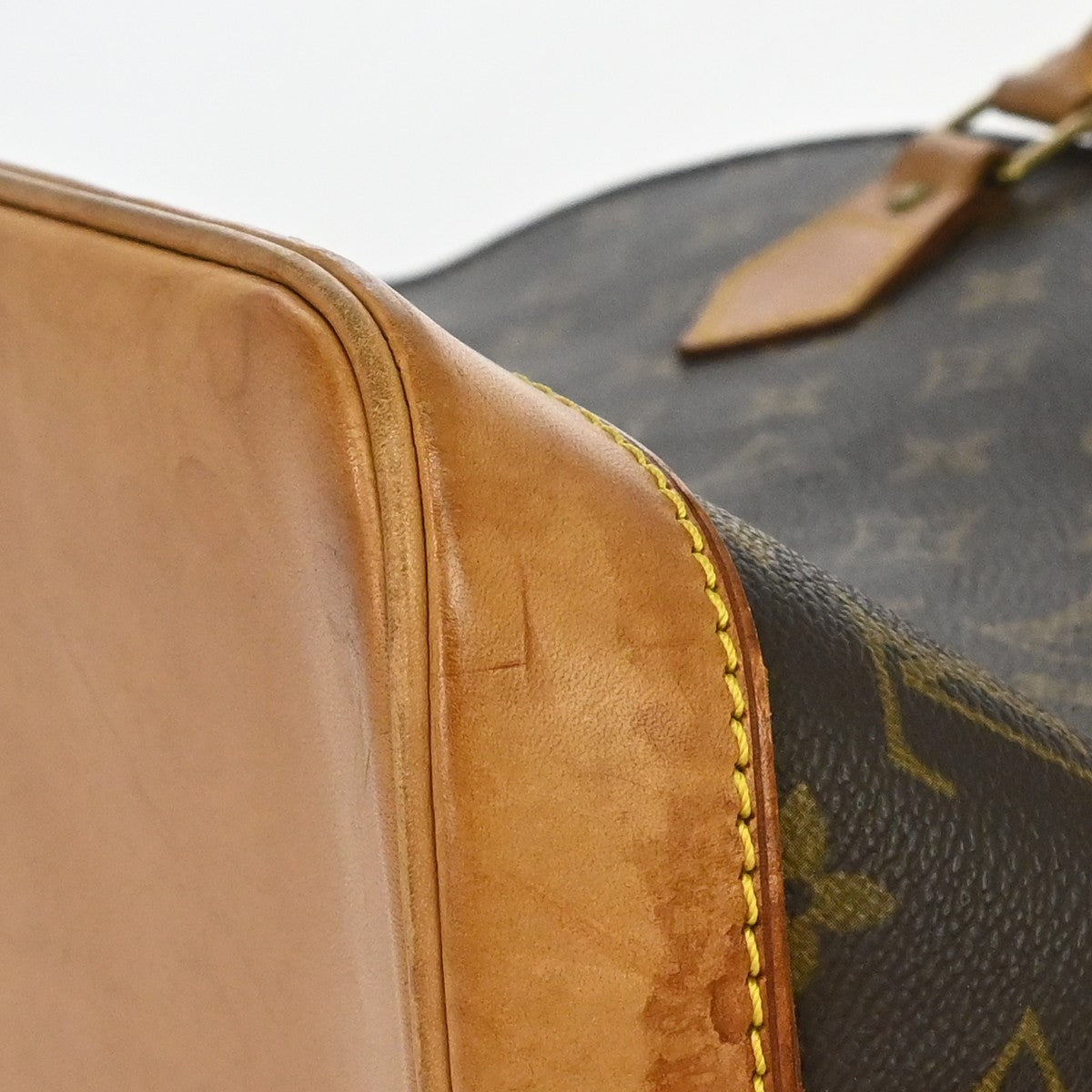 Louis Vuitton Alma Handbag Monogram Autentica