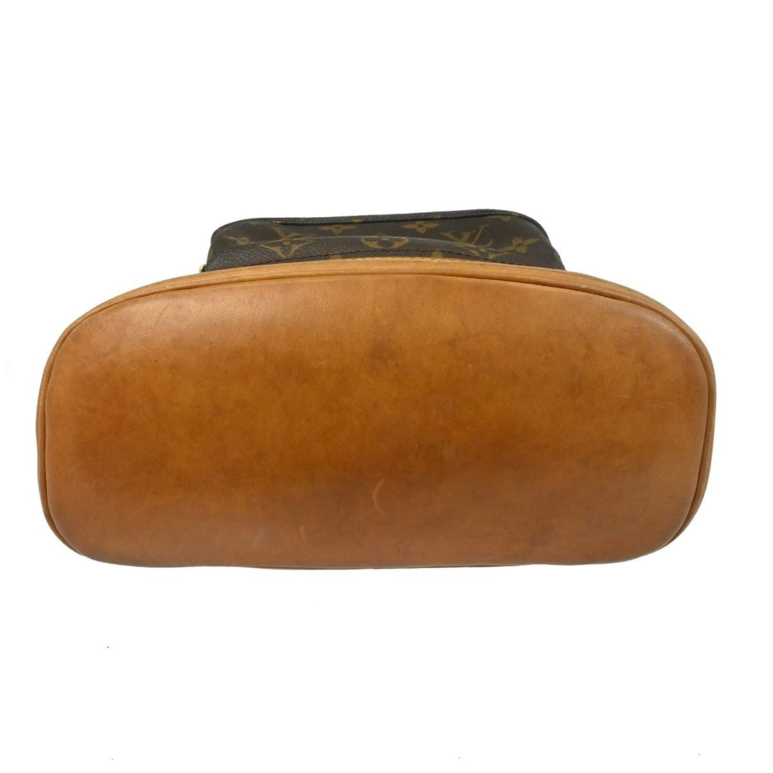 Zaino Louis Vuitton Montsouris MM Vintage in Tela Monogram Marrone