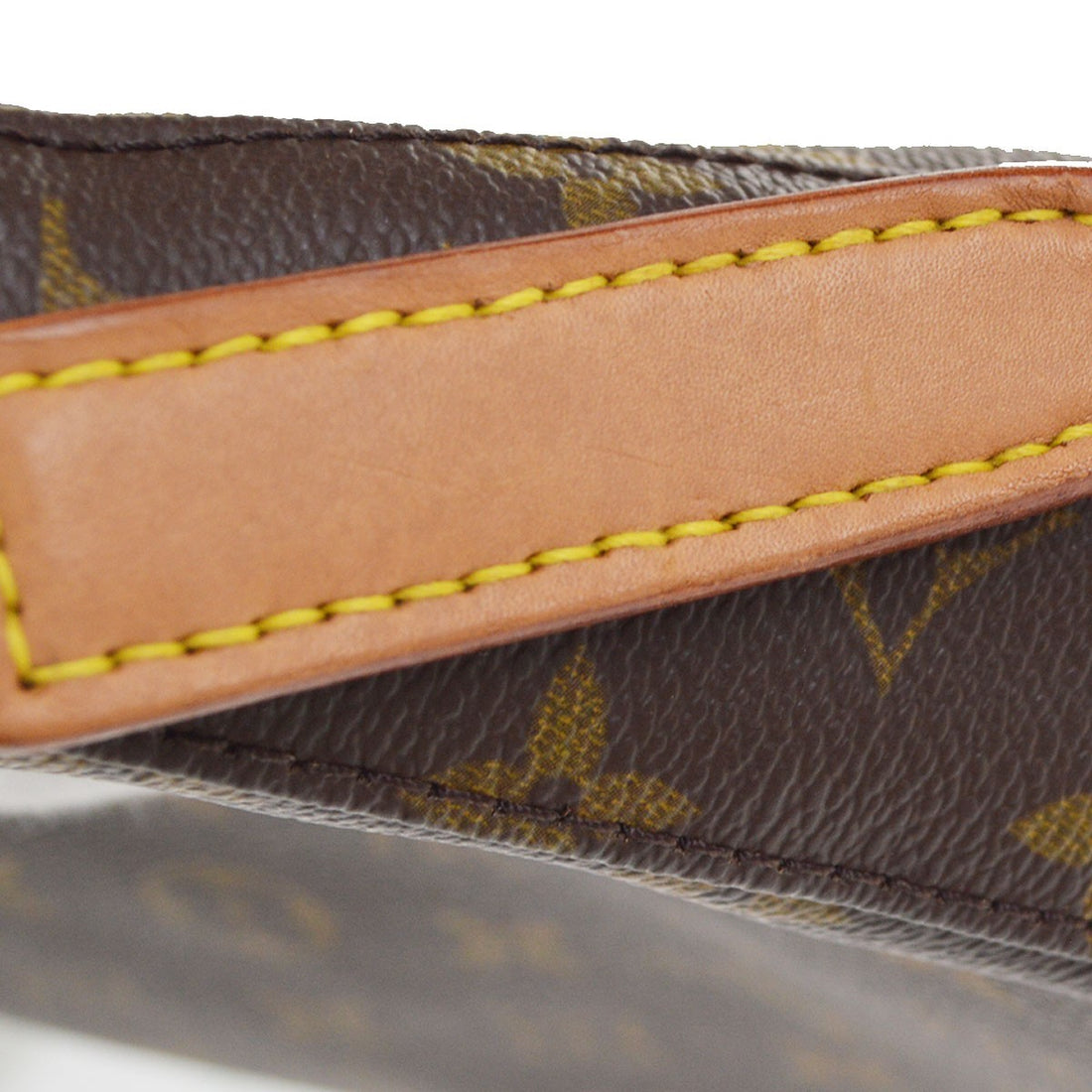 Borsa Louis Vuitton Looping GM Shoulder Bag Monogram Vintage in Monogram Canvas Marrone