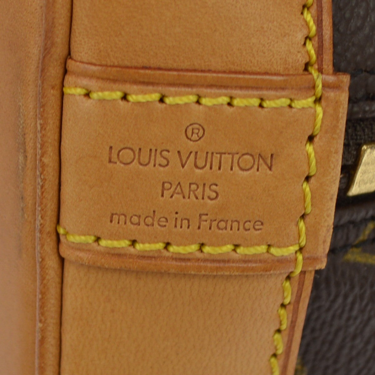 Louis Vuitton Alma Handbag Monogram