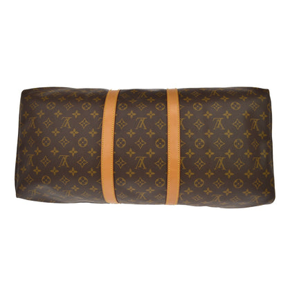 Louis Vuitton Keepall 55 Travel Handbag Monogram