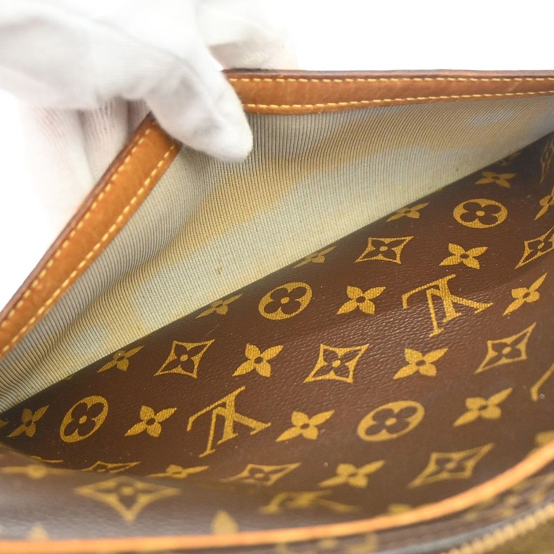 Borsa Louis Vuitton Reporter PM Vintage in Tela Monogram