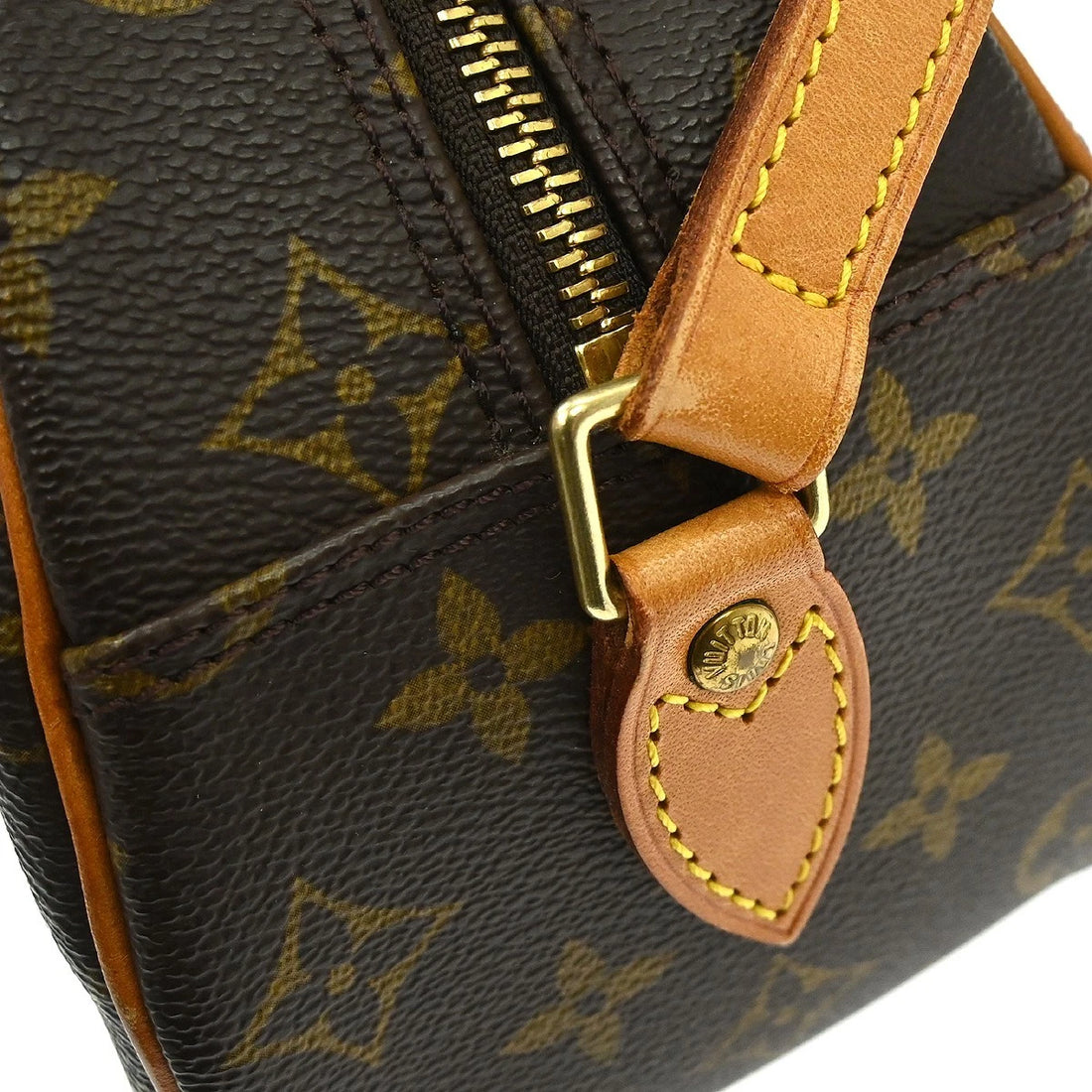 Borsa Louis Vuitton Monogram Blois Crossbody Bag Vintage in Monogram Canvas, Leather Marrone