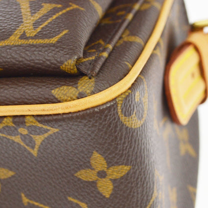 Borsa Louis Vuitton Viva Cité MM Vintage in Tela Monogram Marrone