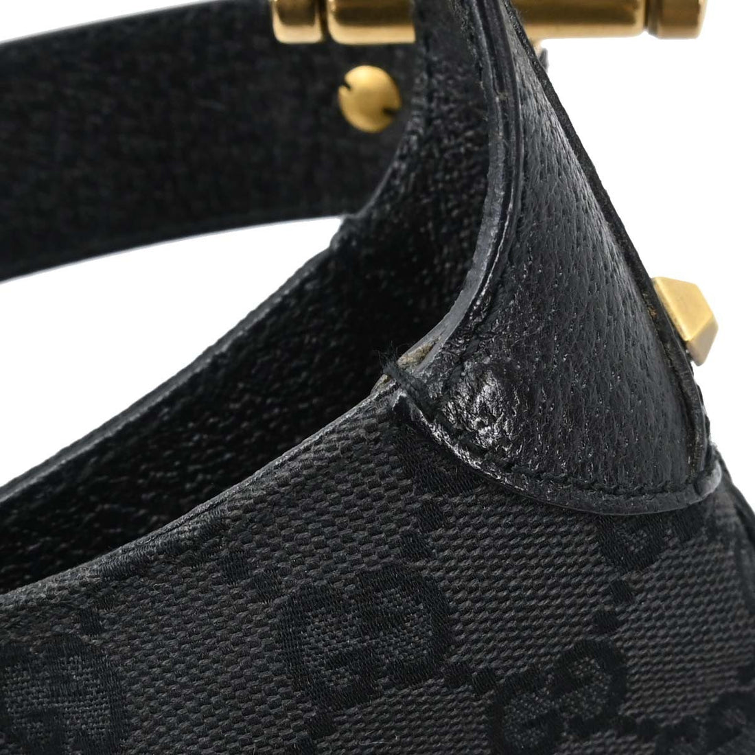 Borsa Gucci GG Jackie Vintage in Tela Nera