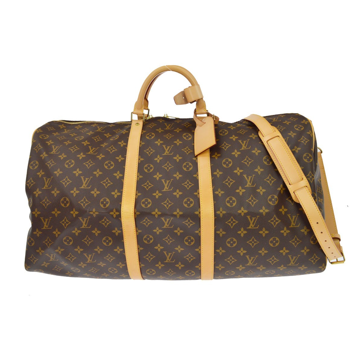 Louis Vuitton Monogram Keepall Bandouliere 60 Bag Vintage