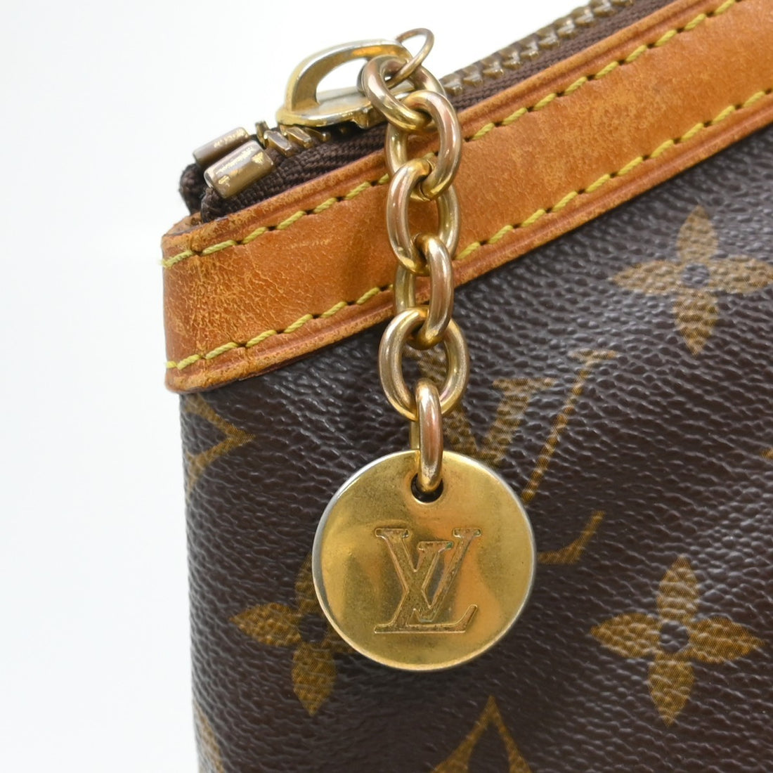 Borsa Louis Vuitton Tivoli GM Vintage in Tela Monogram Marrone