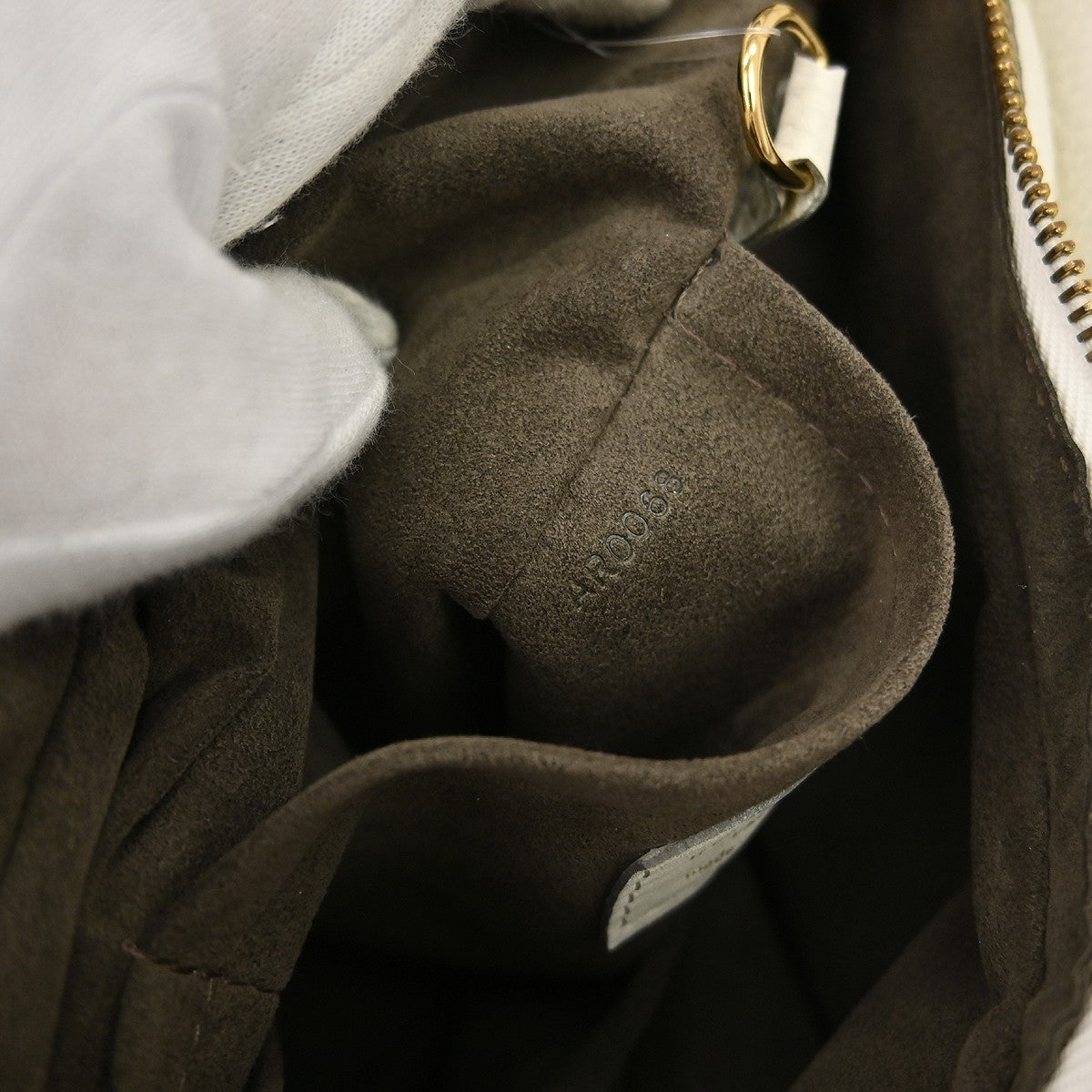 Louis Vuitton White Mahina XS Shoulder Bag