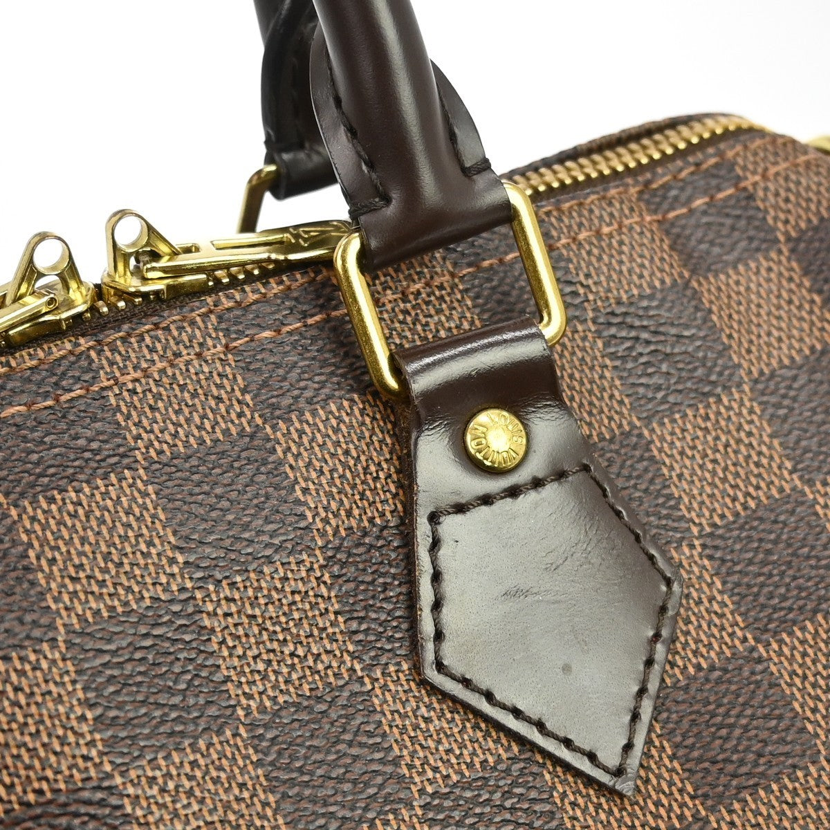 Louis Vuitton Damier Speedy Bandouliere 25 Vintage in Tela Damier