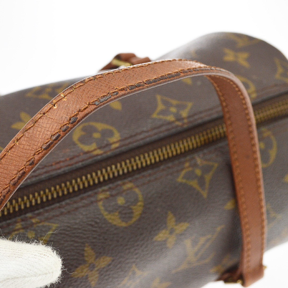 Louis Vuitton Papillon 26 Handbag Monogram Vintage