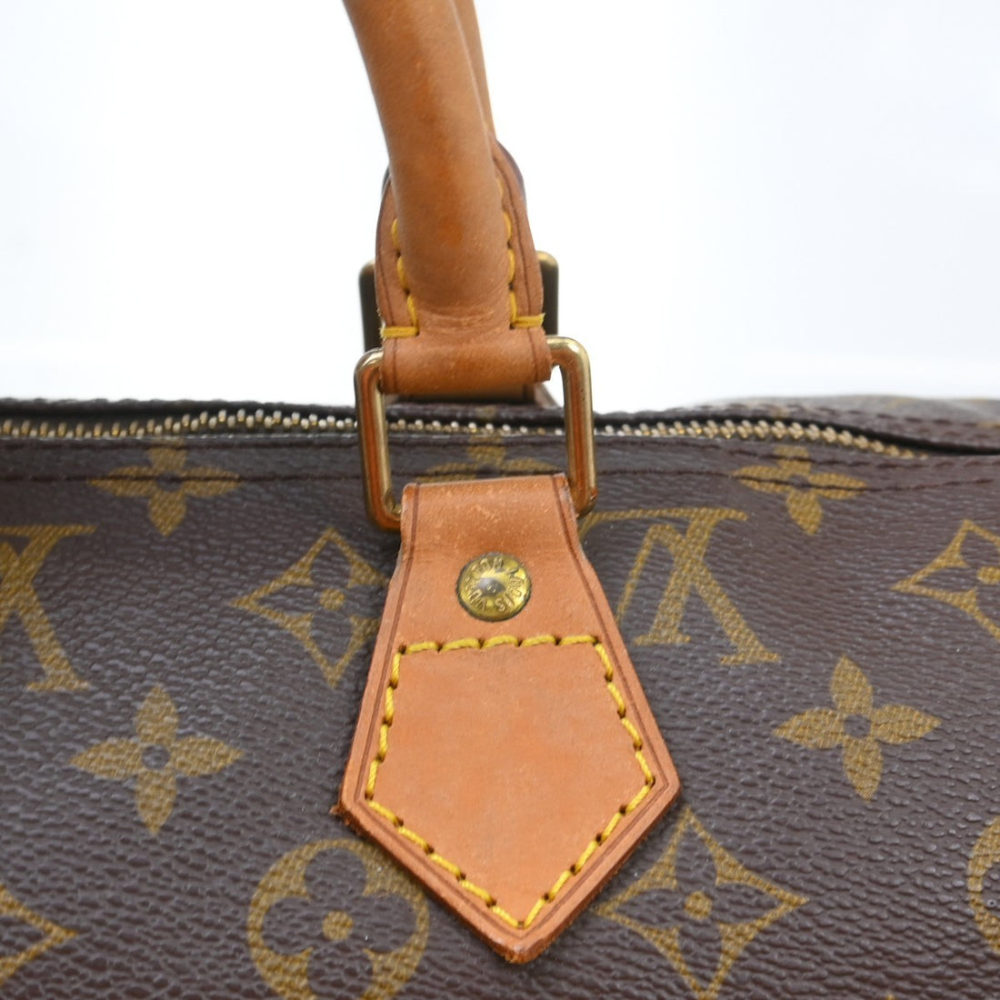 Louis Vuitton Monogram Speedy 40 Duffle Handbag Vintage