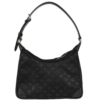 Borsa Louis Vuitton Little Boulogne Vintage in Raso Monogram Nera