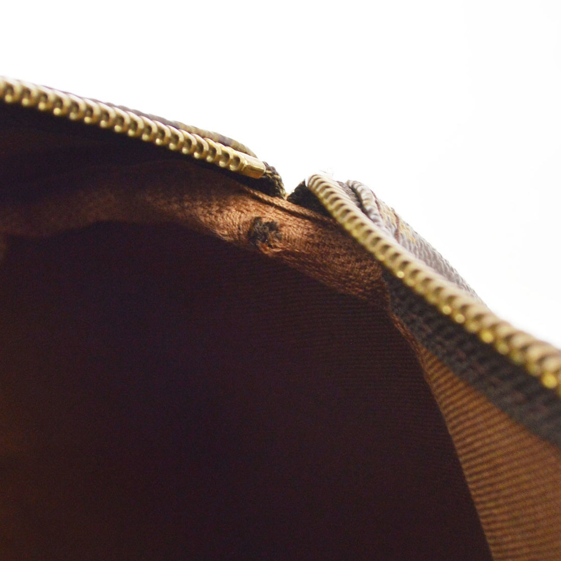 Borsa Louis Vuitton Speedy 30 Vintage in Tela Marrone