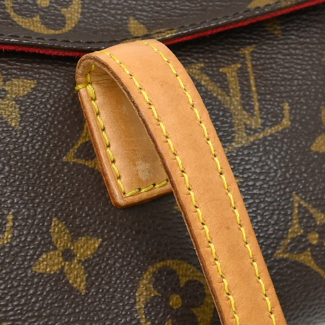 Borsa Louis Vuitton Sonatine Vintage in Tela Monogram Marrone