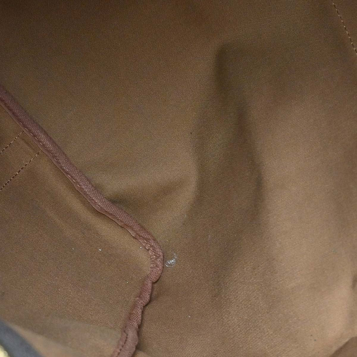 Borsa Louis Vuitton Keepall Bandoulière 60 Vintage in Tela Monogram Marrone