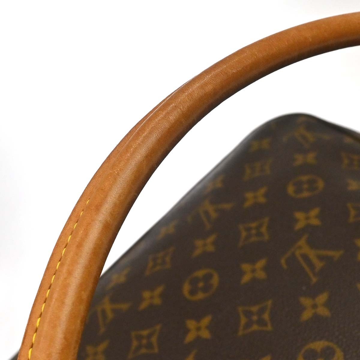 Borsa Louis Vuitton Looping GM Vintage in Tela Monogram Marrone