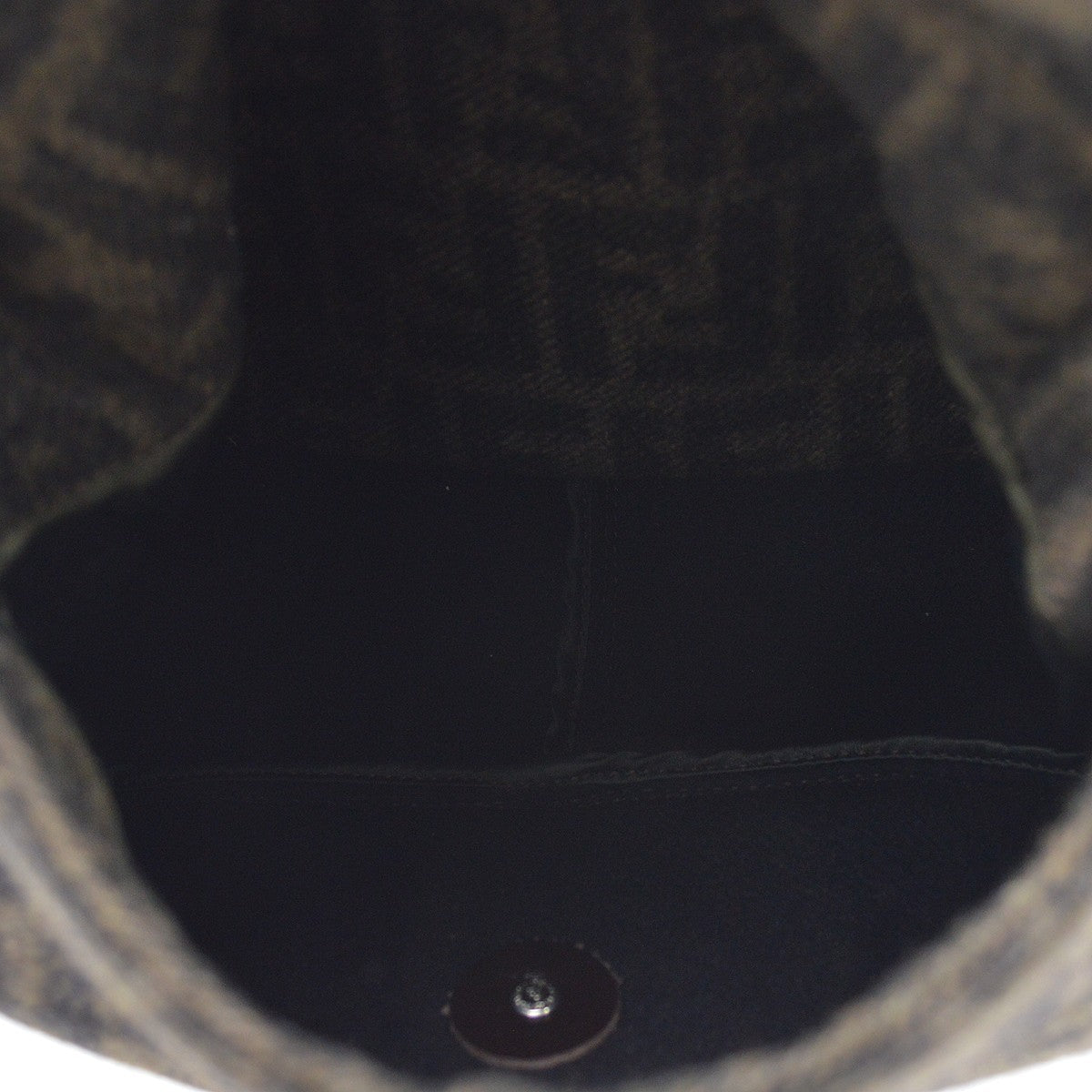 Fendi Brown Wool Mamma Baguette Handbag