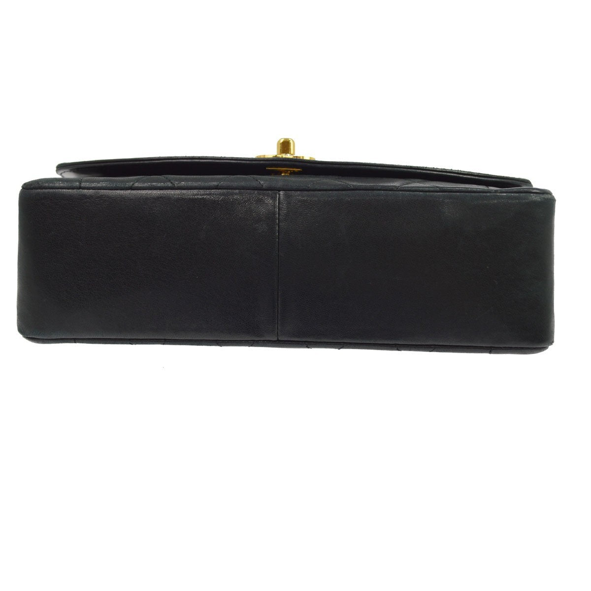 Chanel Black Lambskin Medium Diana Shoulder Bag