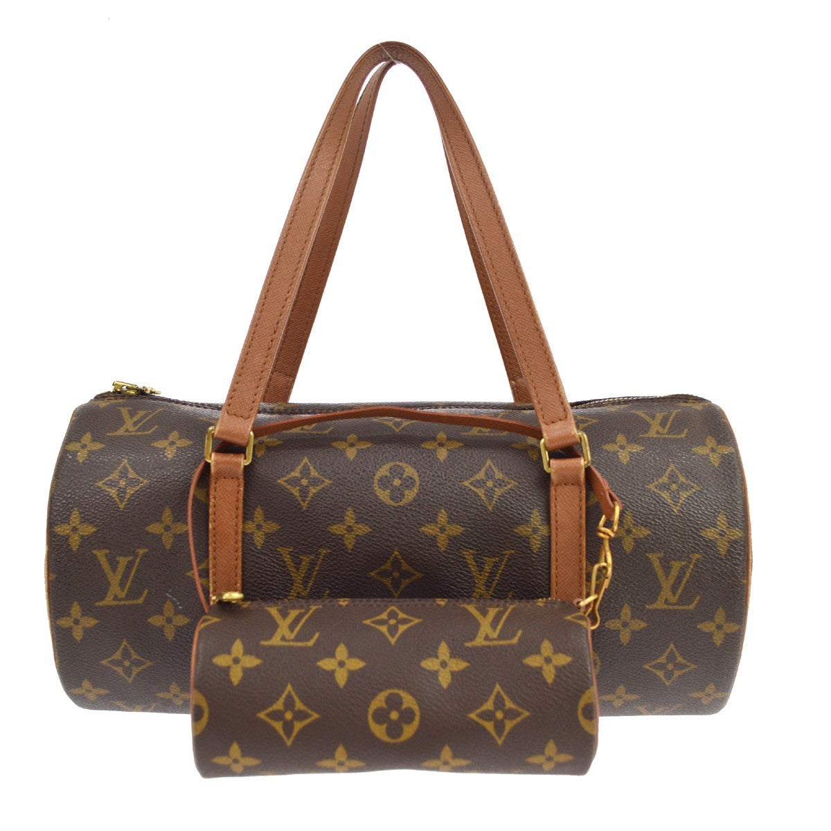 Louis Vuitton Papillon 30 Handbag Purse Monogram