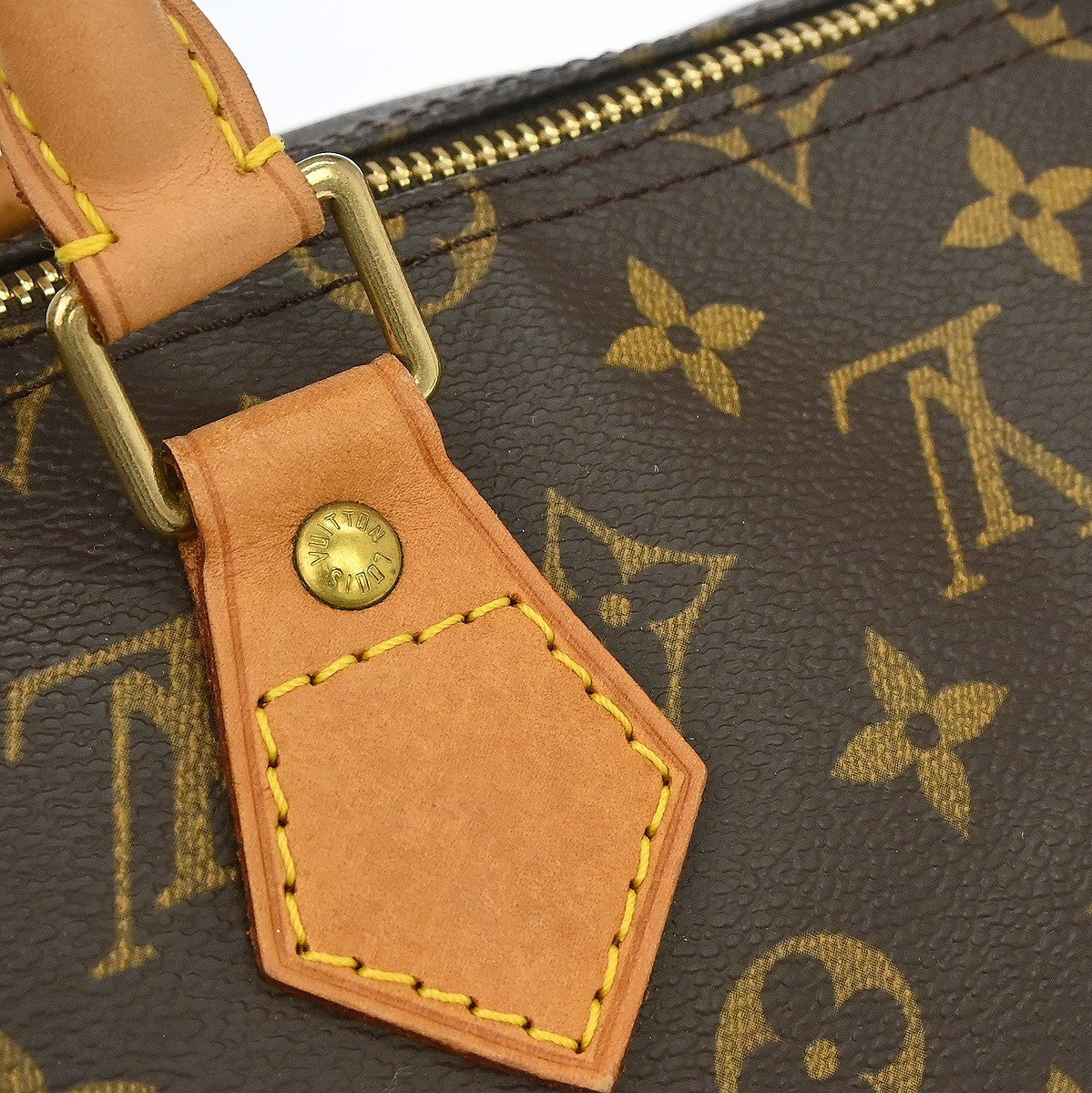 Louis Vuitton Speedy 35 Handbag Purse Monogram Iconica