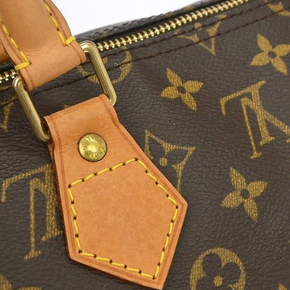 Louis Vuitton Speedy 35 Handbag Purse Monogram Iconica