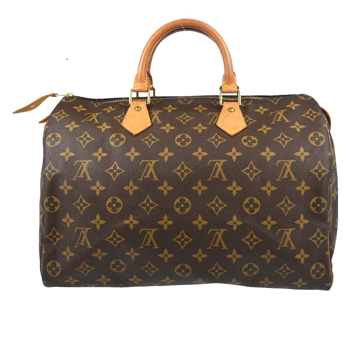 Louis Vuitton Speedy 35 Handbag Purse Monogram Vintage