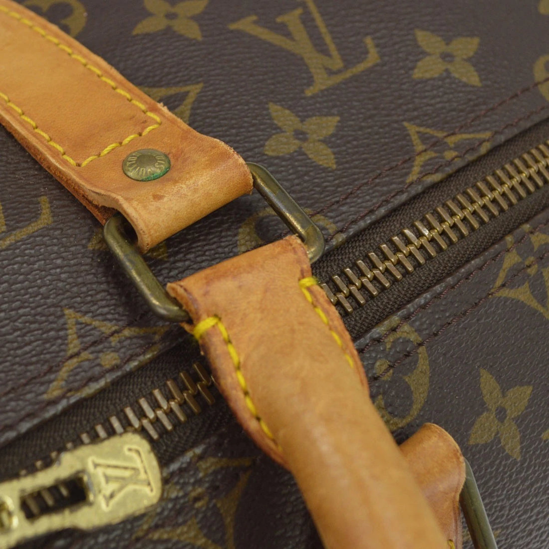 Louis Vuitton Keepall 50 Vintage Travel Bag in Monogram Canvas