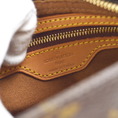 Borsa Louis Vuitton Trotteur Vintage in Tela Monogram Marrone