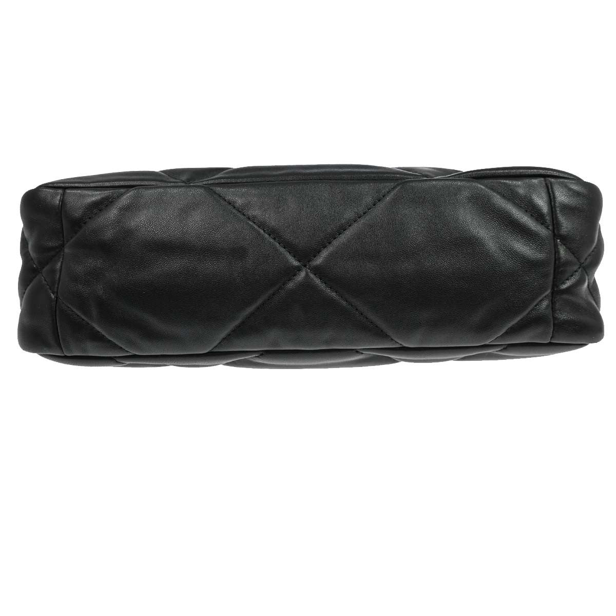 Borsa Chanel Dix-neuf 19 2Way Flap Vintage in Pelle di Agnello Nera
