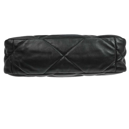 Borsa Chanel Dix-neuf 19 2Way Flap Vintage in Pelle di Agnello Nera