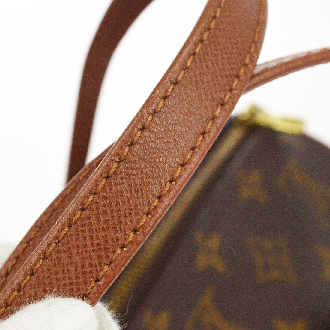Borsa Louis Vuitton Papillon 30 Handbag Monogram Vintage in Monogram Canvas Marrone