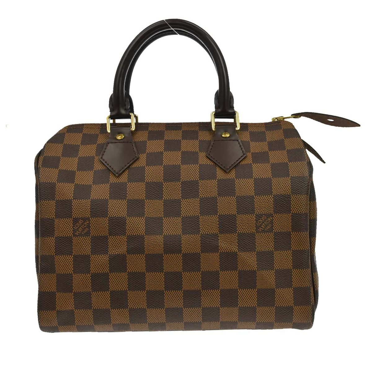 Louis Vuitton Damier Ebene Speedy 25 Handbag Vintage