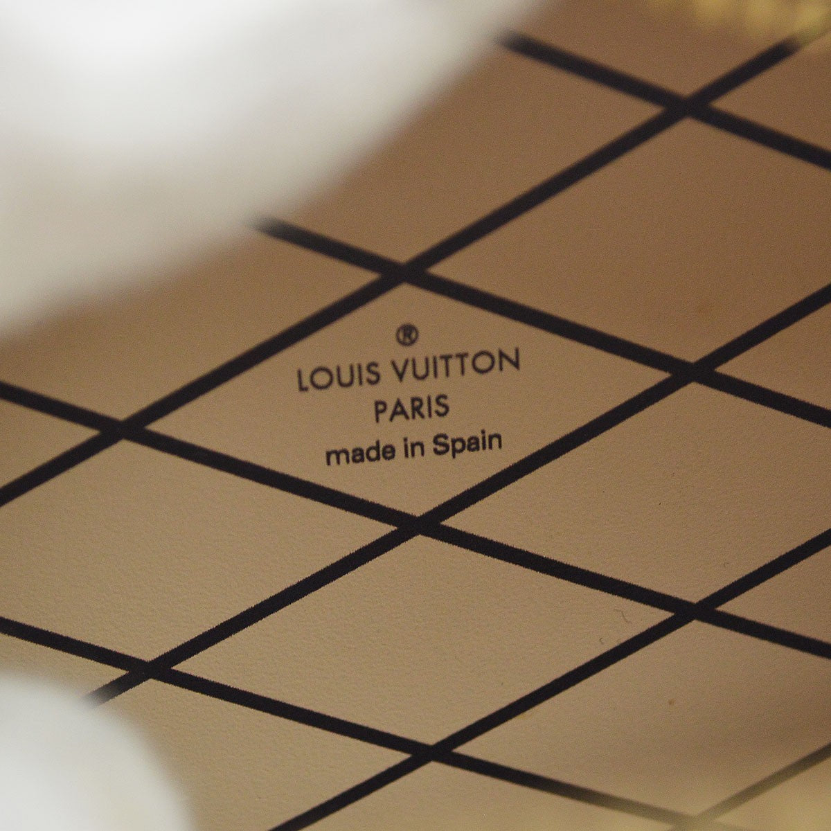 Borsa Louis Vuitton Mini Boîte Chapeau Vintage in Tela Monogram Marrone
