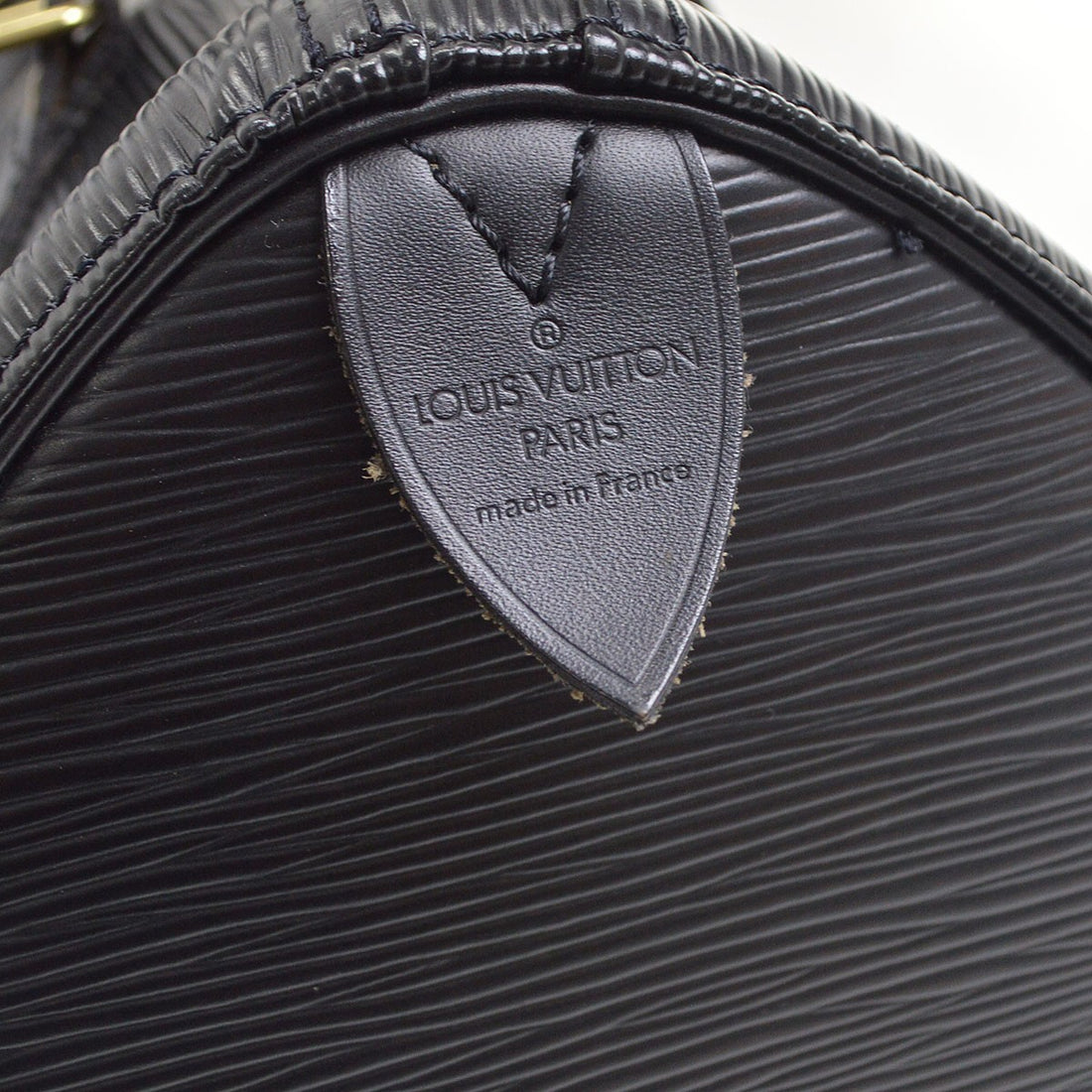 Louis Vuitton Black Speedy 25 Handbag Epi Vintage