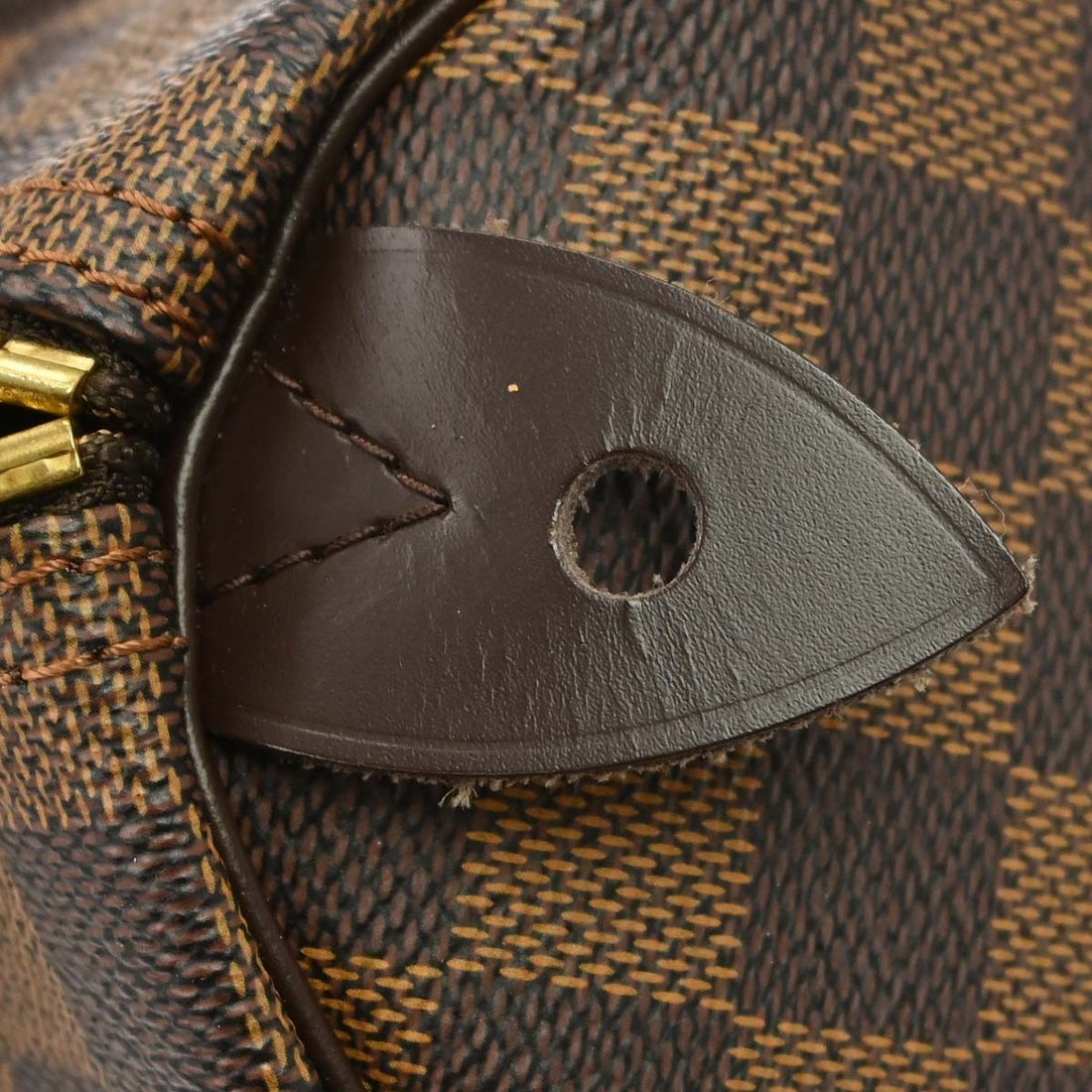 Louis Vuitton Damier Ebene Speedy 25 Handbag Vintage