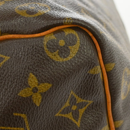 Borsa Louis Vuitton Speedy 35 Vintage in Tela Monogram Marrone