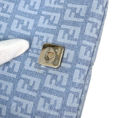 Borsa Fendi Zucchino Vintage in Tela Blu