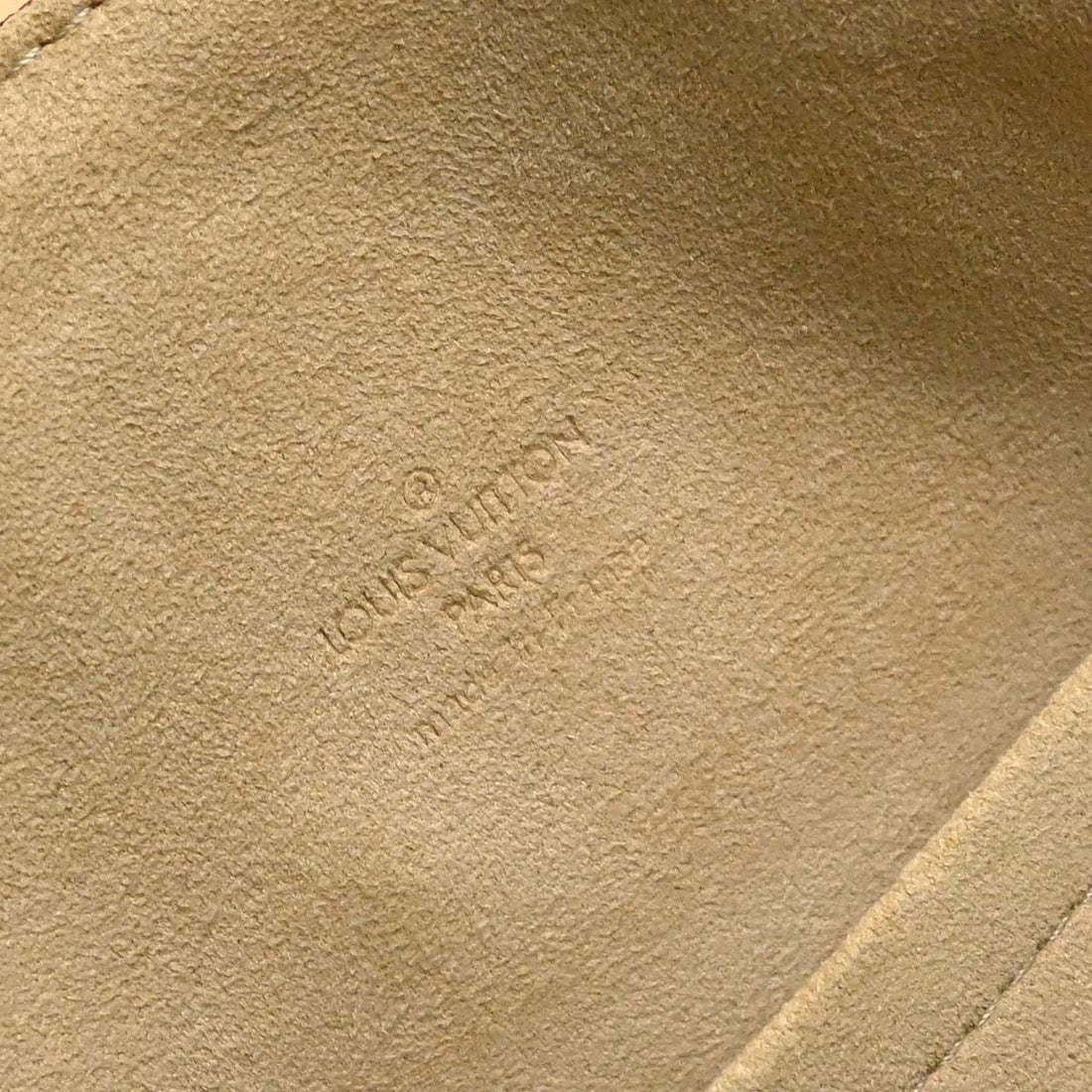 Borsa Louis Vuitton Monogram Theda PM Handbag Vintage in Monogram Canvas, Pelle Marrone