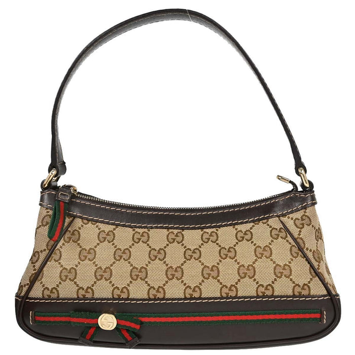 Borsa Gucci GG Sherry Vintage in Tela Beige