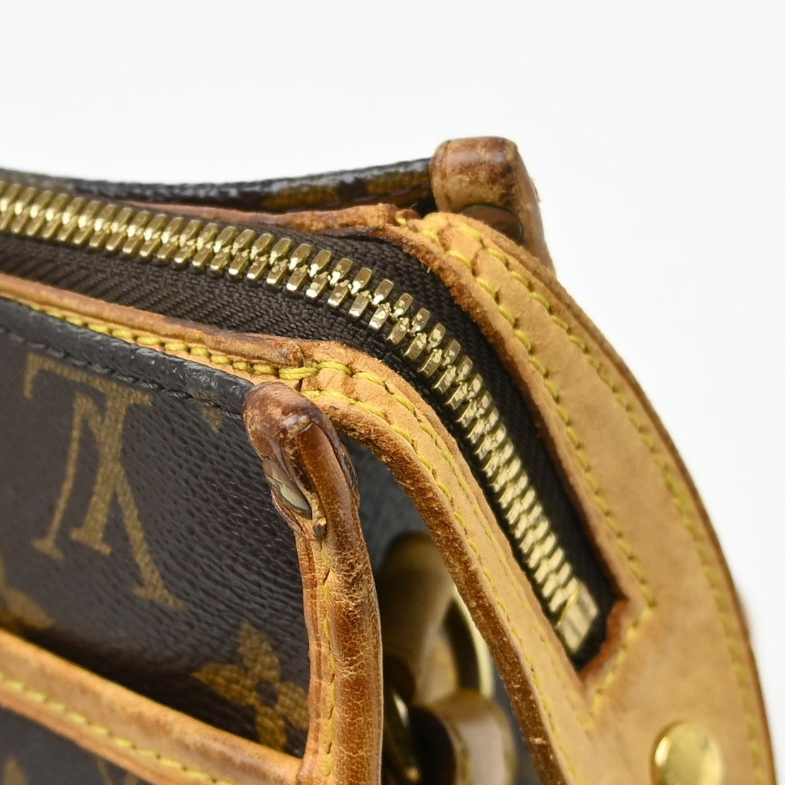 Borsa Louis Vuitton Popincourt Long Vintage in Tela Monogram Marrone