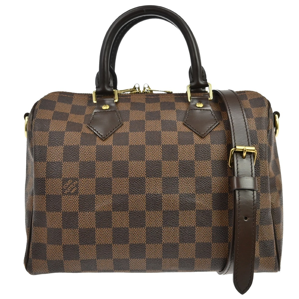 Louis Vuitton Damier Speedy Bandouliere 25 Vintage in Tela Damier