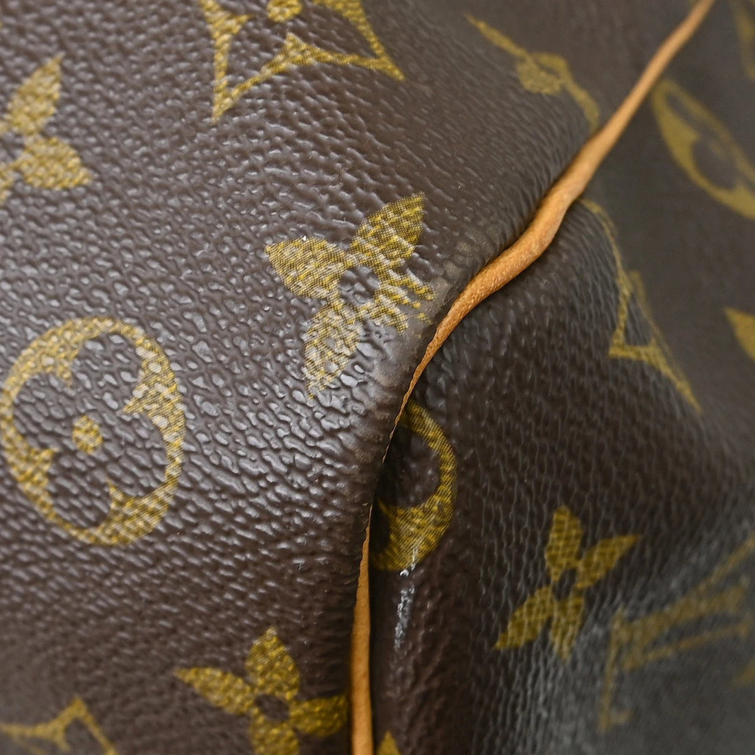 Borsa Louis Vuitton Monogram Keepall Bandouliere 60 Bag Vintage in Monogram Canvas, Leather Marrone