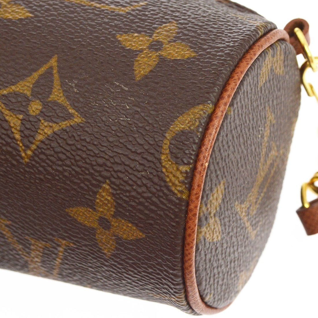 Borsa Louis Vuitton Papillon 30 Handbag Monogram Vintage in Monogram Canvas Marrone