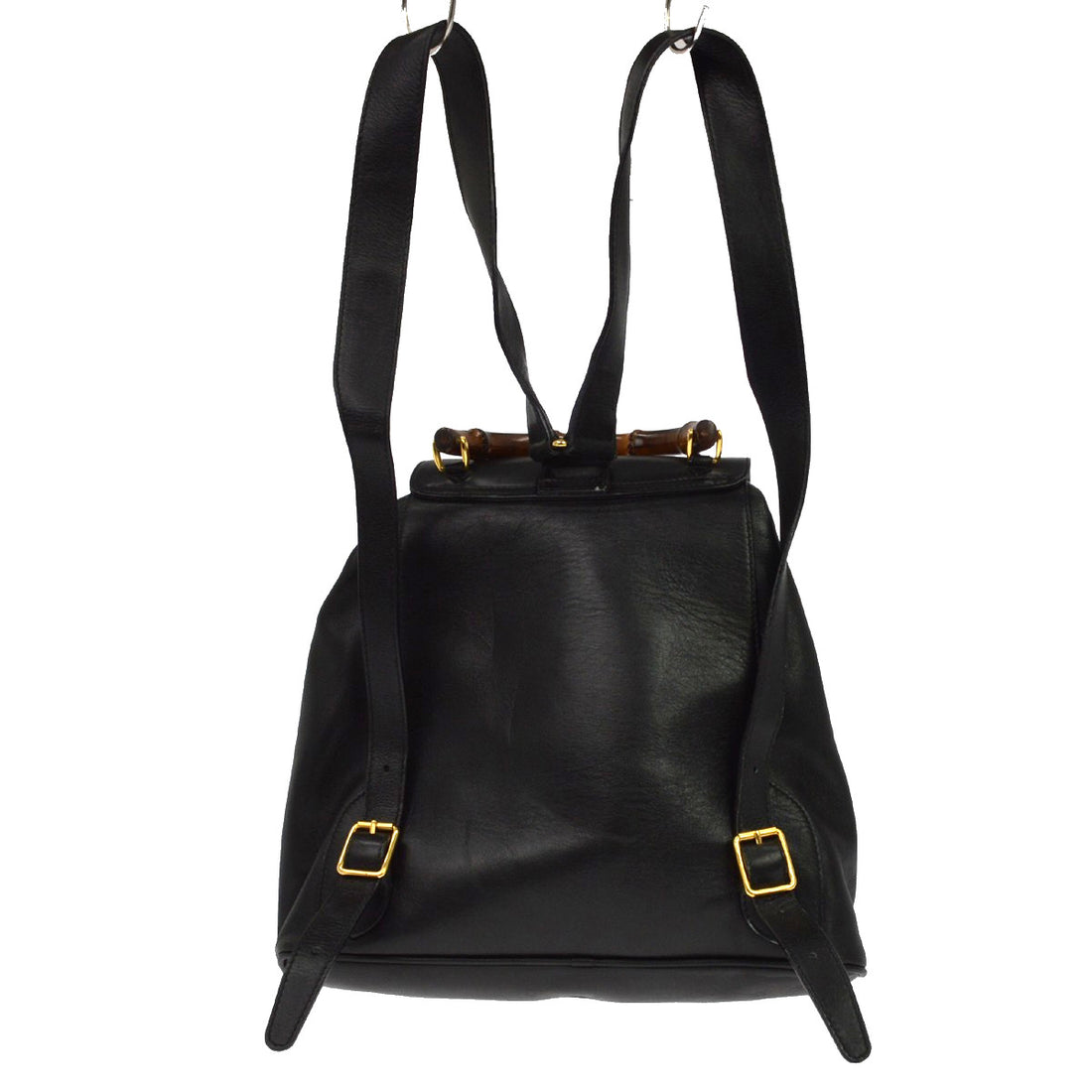 Zaino Gucci Bamboo Vintage in Pelle Nera